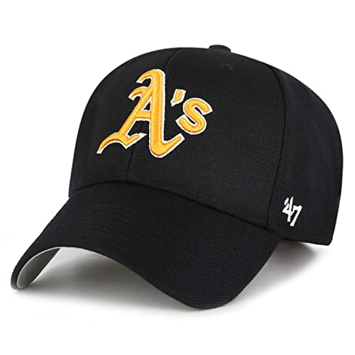 '47 Brand Relaxed Fit Cap - MLB Oakland Athletics schwarz von '47