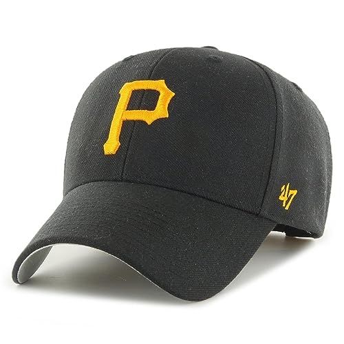 '47 Brand Relaxed Fit Cap - MLB Pittsburgh Pirates schwarz von '47