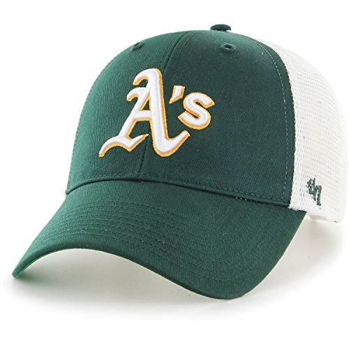 '47 Brand Snapback Cap - Branson Oakland Athletics dunkelgrün von '47