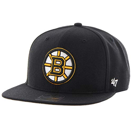 '47 Brand Snapback Cap - Captain Boston Bruins schwarz von '47