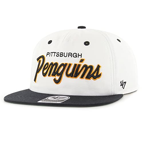 47 Brand Snapback Cap - Crosstown Pittsburgh Penguins von 47