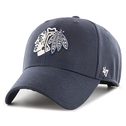 47 Brand Snapback Cap - NHL Chicago Blackhawks Navy von 47