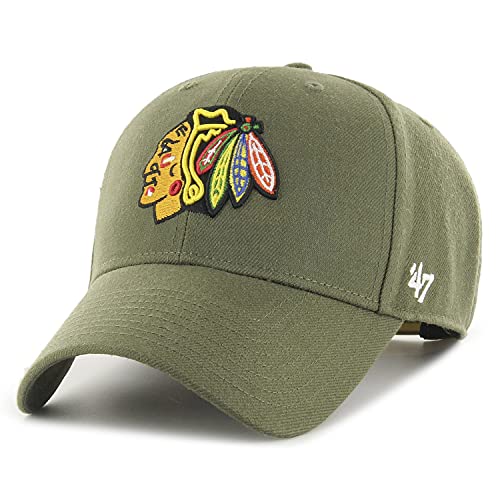 '47 Brand Snapback Cap - NHL Chicago Blackhawks Sandalwood von '47