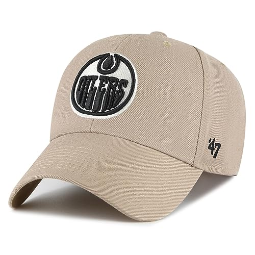 47 Brand Snapback Cap - NHL Edmonton Oilers Khaki beige von 47