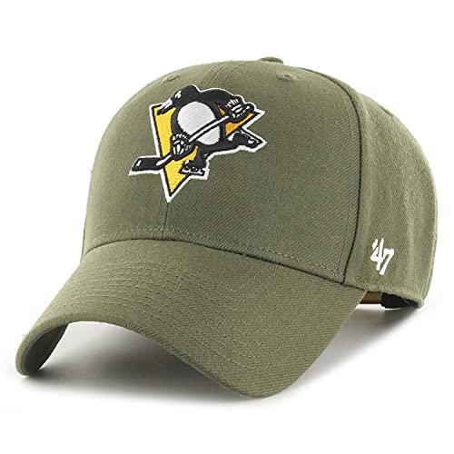 '47 Brand Snapback Cap - NHL Pittsburgh Penguins Sandalwood von '47