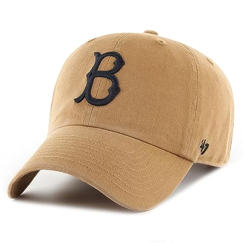 47 Brand Strapback Cap - CLEAN UP Los Angeles Dodgers Camel von 47