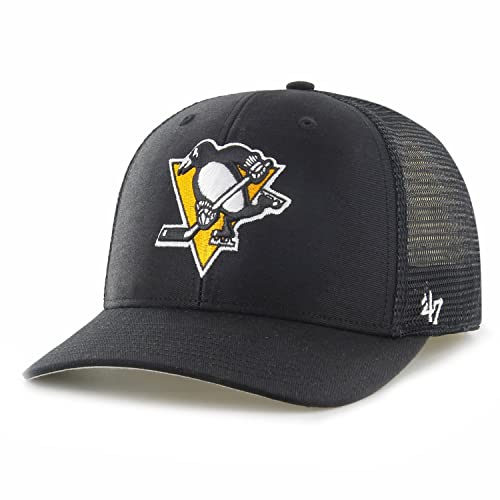 '47 Brand Stretch-Fit Cap - Trophy Pittsburgh Penguins von '47