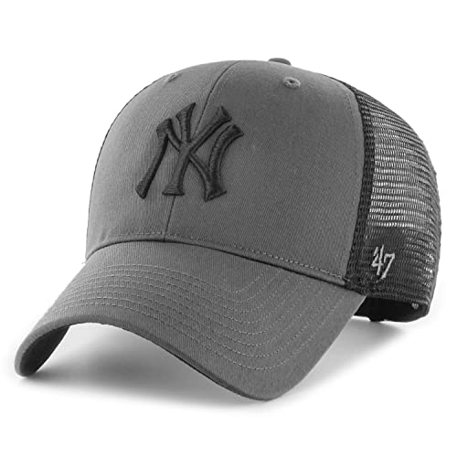 47 Brand Trucker Cap - Branson MLB New York Yankees Charcoal von 47