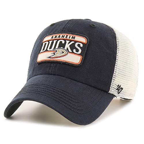 '47 Brand Trucker Cap - Vintage Fluid Anaheim Ducks schwarz von '47