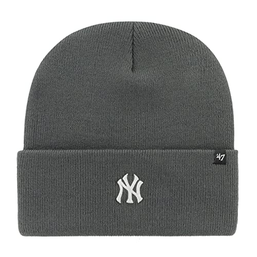 '47 Brand Wintermütze - Base Runner New York Yankees Charcoal von '47