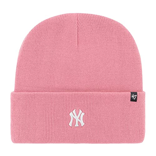 47 Brand Wintermütze - Base Runner New York Yankees rosa von 47