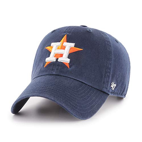'47 Brand Adjustable Cap - CLEAN UP Houston Astros Navy von '47