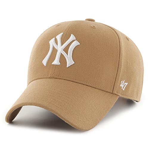 '47 MLB New York Yankees NY Basecap Baseballcap Cap MVP Camel Snapback Kappe von '47