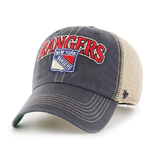 '47 NHL New York Rangers Cap Basecap Baseballcap Tuscaloosa Trucker Navy Kappe von '47