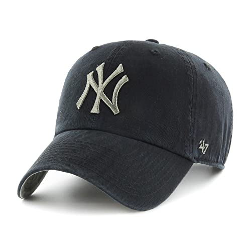 '47 New York Yankees Black MLB Ballpark Camo Clean Up Cap - One-Size von '47