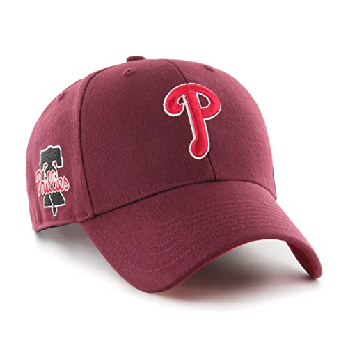'47 Philadelphia Phillies Dark Maroon MLB Sure Shot Most Value P. Snapback Cap - One-Size von '47