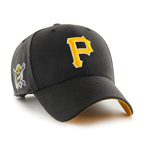 '47 Pittsburgh Pirates Black MLB Sure Shot Most Value P. Snapback Cap - One-Size von '47