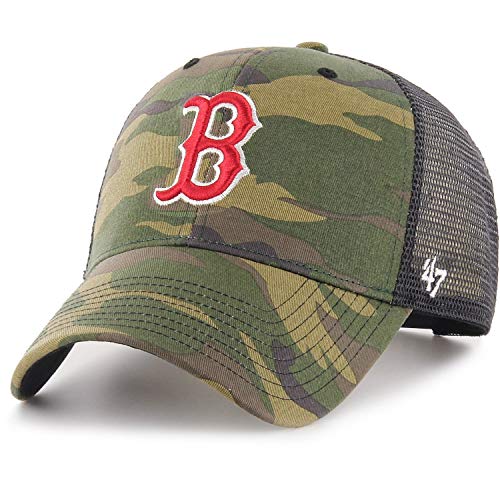 47Brand Trucker Cap - Branson Boston Red Sox Wood camo von '47