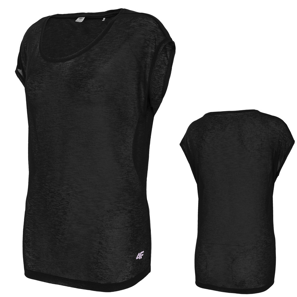 4F - Damen Fitness Tank Top - Sportshirt, schwarz von 4F
