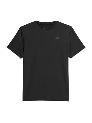 4F FNK M598 T -Shirt für Männer | Schwarze Farbe | L von 4F