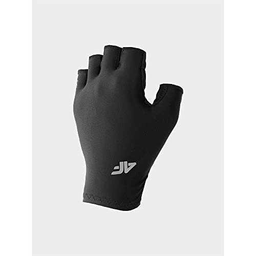 4F Handschuhe Fnk U057 Farbe Deep Black, Größe XS für Unisex, Erwachsene von 4F