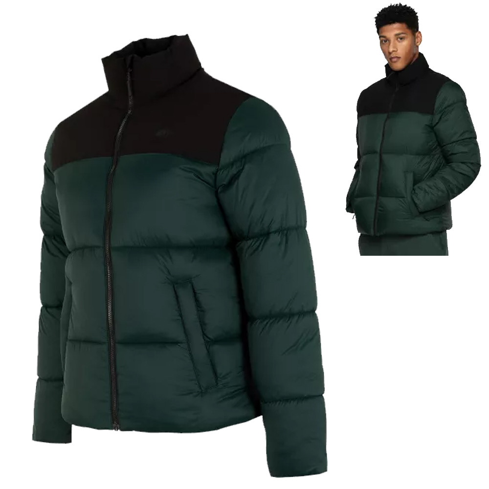 4F - Herren Casual Steppjacke, grün von 4F