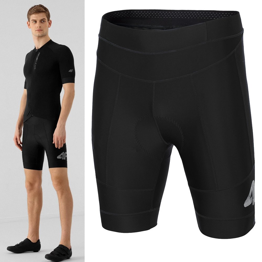 4F - Herren Radshort mit Polster - schwarz von 4F