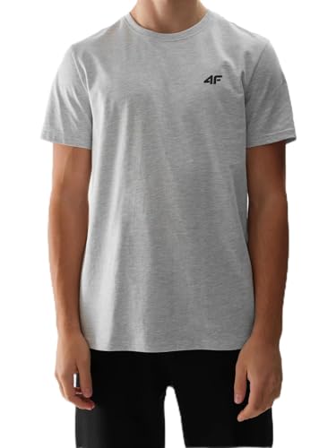 4F M1154 t -Shirt für Männer | Graue Farbe | XXL von 4F