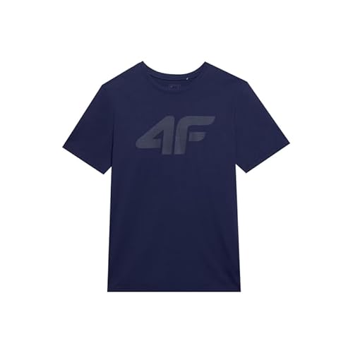 4F M1155 T -Shirt für Männer | Blaue Farbe | M von 4F