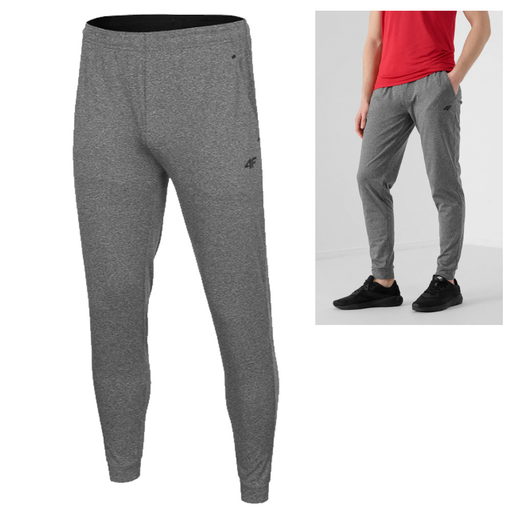 4F Warm - Herren Jogginghose Sporthose, schwarz grau von 4F