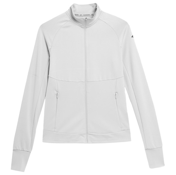 4F - Women's Functional Sweatshirt F068 - Sweat- & Trainingsjacke Gr L weiß/grau von 4F