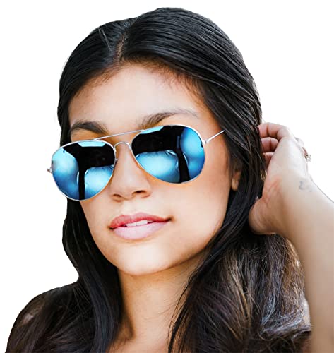 4sold Sonnenbrille in vielen Farbkombinationen Klassische Brille Unisex Sonnenbrille ( blue) von 4sold