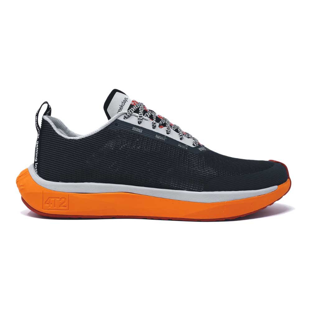 4t2 Weekdays Running Shoes Orange,Schwarz EU 40 1/2 Mann von 4t2