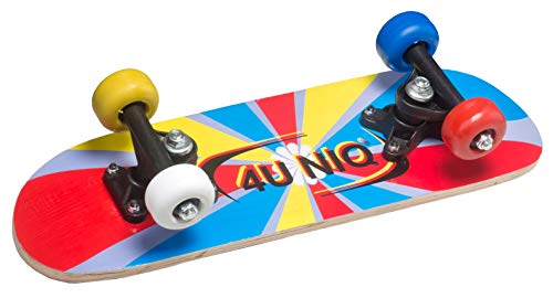 4Uniq Unisex Jugend Mini-Skateboard, Bunt, 45x13cm von 4Uniq