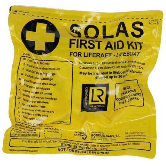 4water Raft First Aid Kit Gelb von 4water