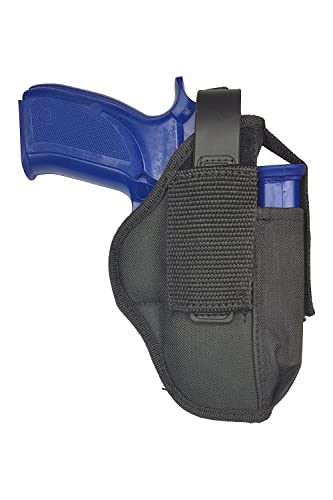 5-56.de AK05 Nylon Gürtel Holster für CZ 75 B / 75 D Compact / P10C Compact / P10F Full Size schwarz von 5-56.de