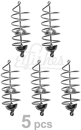 5 Stück Karpfen Frühling Inline Angel Feeder 25g Grob Köder Angeln Terminal Tackle von 5pcs