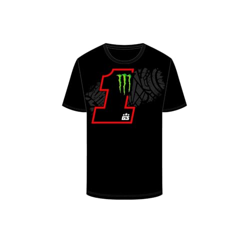 63 T-Shirt BAGNAIA - Monster DUALLine,Mann,Schwarz,XXL von Valentino Rossi