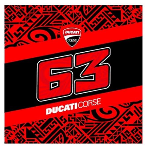 VR46 BAGNAIA - DUCATI DUAL LINE,BANDANA,UNISEX,MULTI, von 63