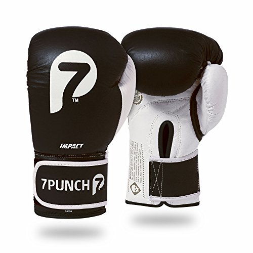 7Punch Boxhandschuhe Impact Leder schwarz von 7Punch