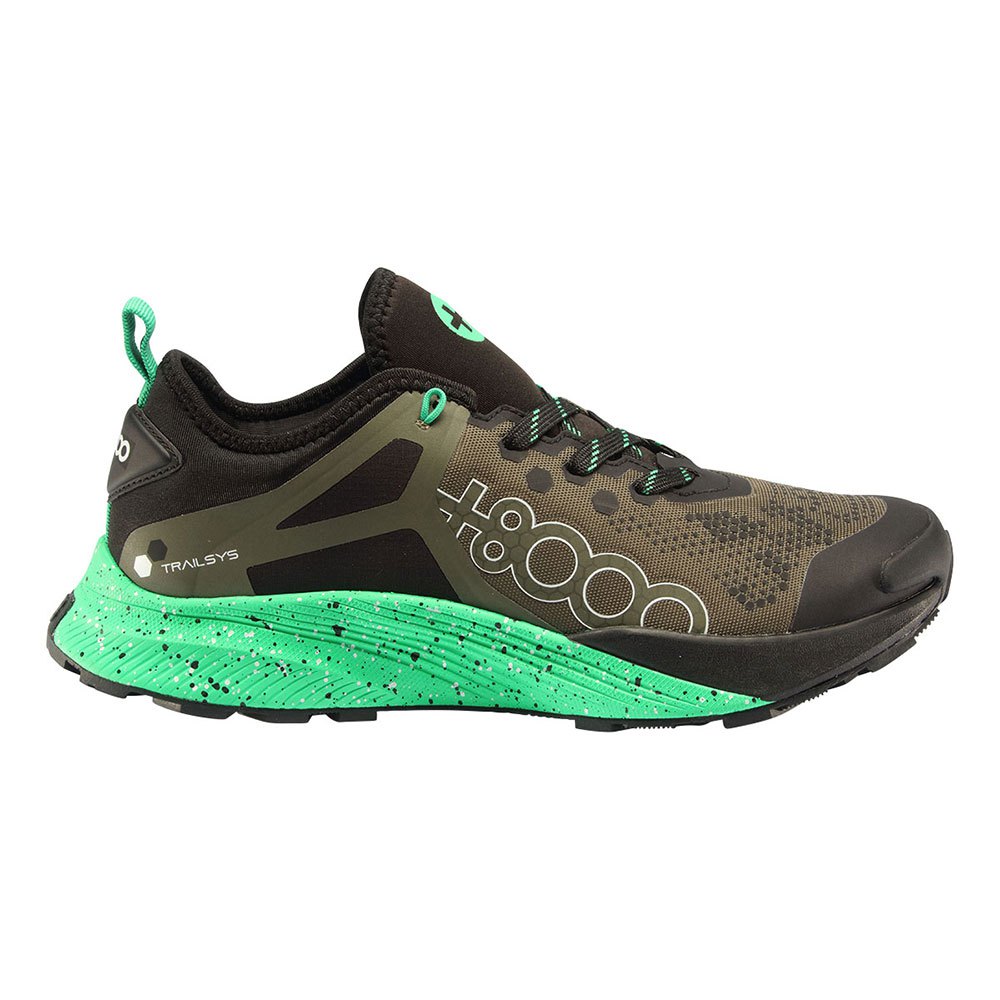 +8000 Tigor Trail Running Shoes Grün,Schwarz EU 45 Mann von +8000