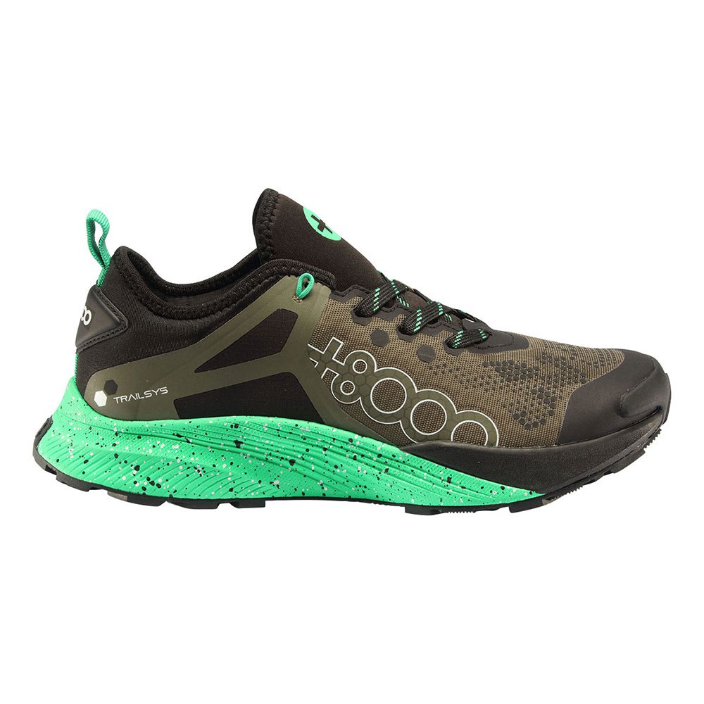 +8000 Tigor Trail Running Shoes Grün,Schwarz EU 46 Mann von +8000