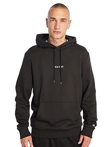 A NEW ERA Herren Ne Essential Hoody Sweatshirt, schwarz, XL von New Era
