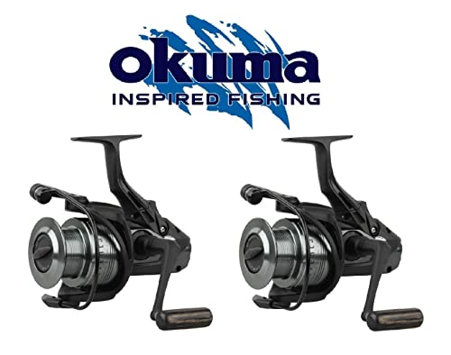 2 Stück Okuma Aventa AB 6000 BF Freilaufrolle Paarpreis Karpfenangeln von A&M Angelsport
