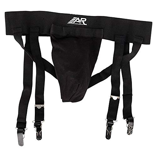 A&R sports Pro-Stock 3 in 1 Strumpfhalter, Pro-Stock 3 in 1 Garter, Cup and Supporter - Small, Small von A&R Sports
