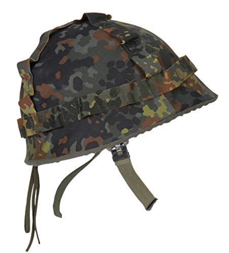 A. Blöchel Originaler Stahlhelmüberzug der Deutschen Bundeswehr Helmbezug Flecktarn von A. Blöchel