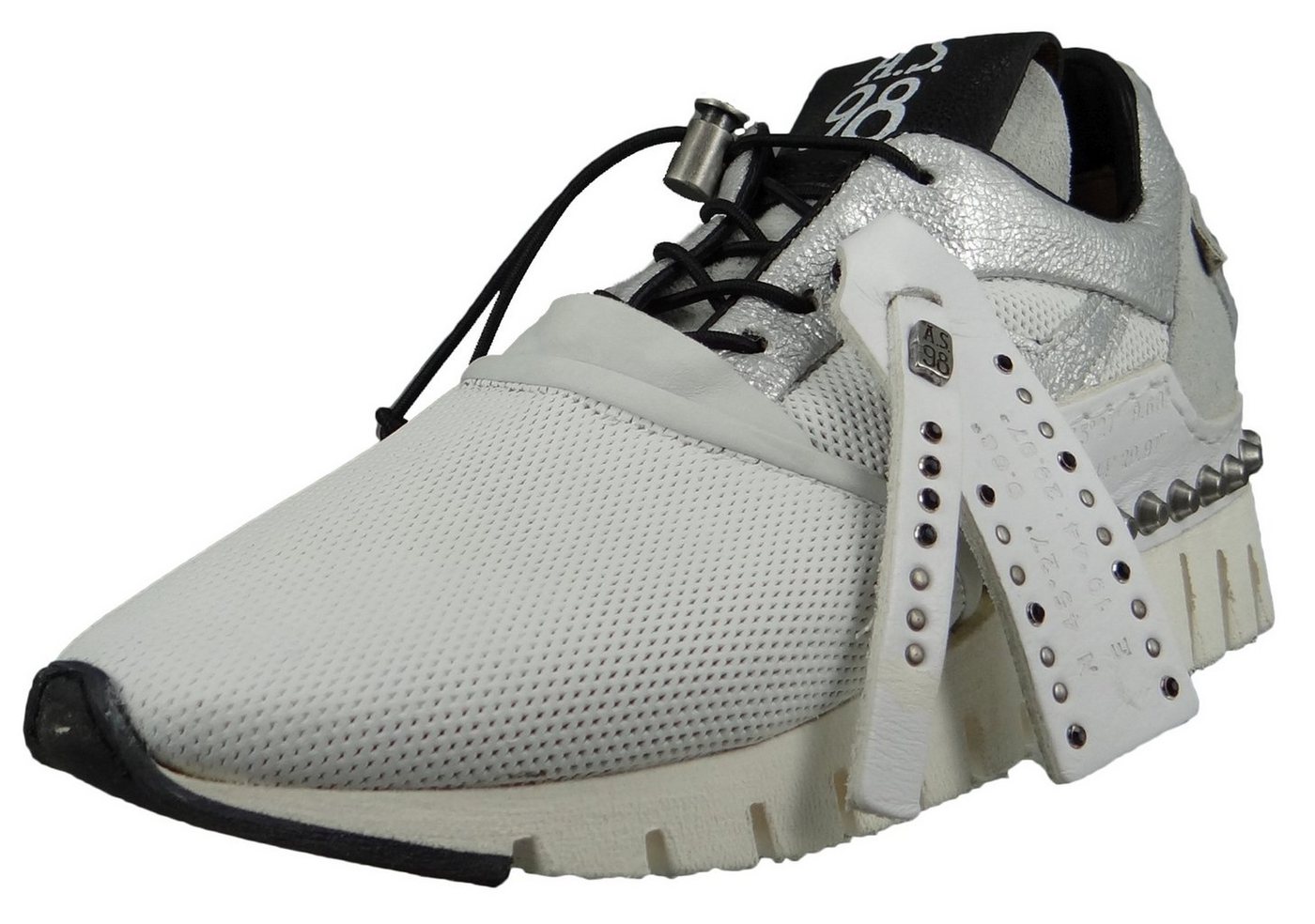 A.S.98 647127-0201-0001 Denalux Bianco Sneaker von A.S.98