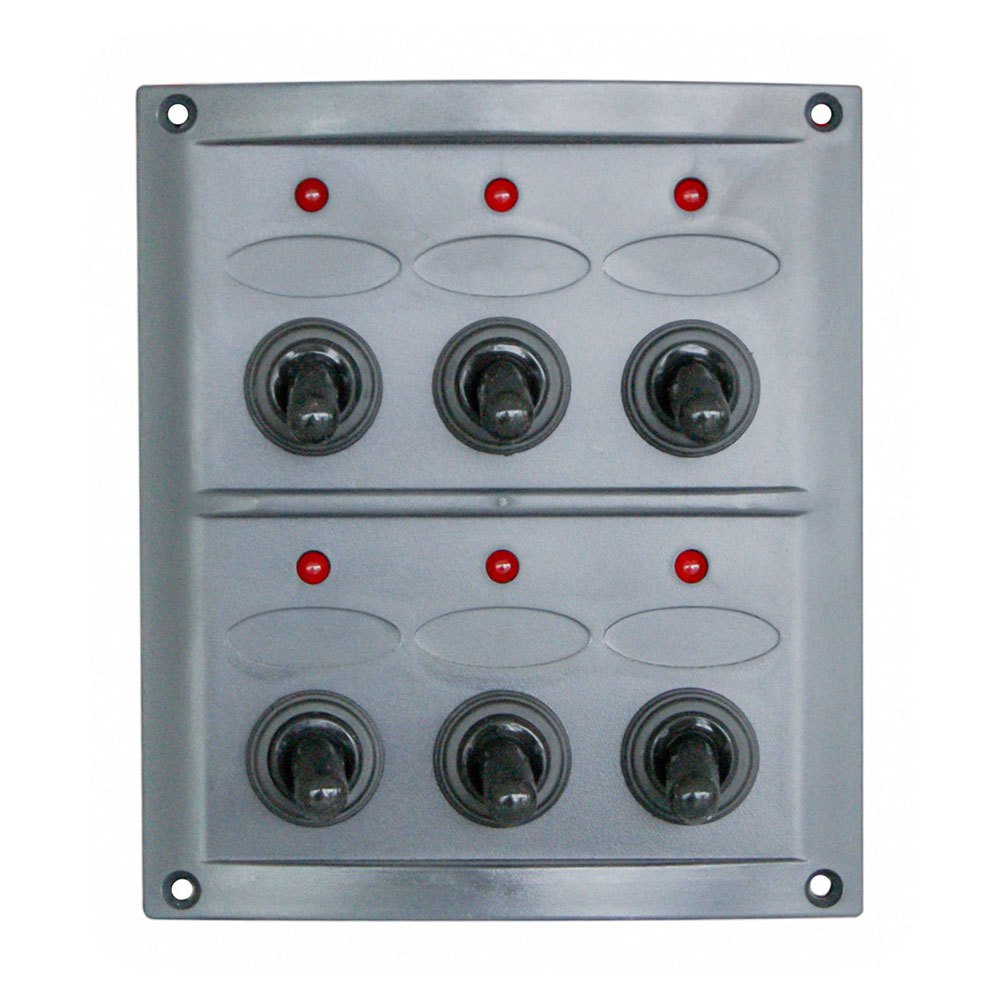 A.a.a. 3901064 6 Switches Electric Panel Silber 108 x 125 mm von A.a.a.