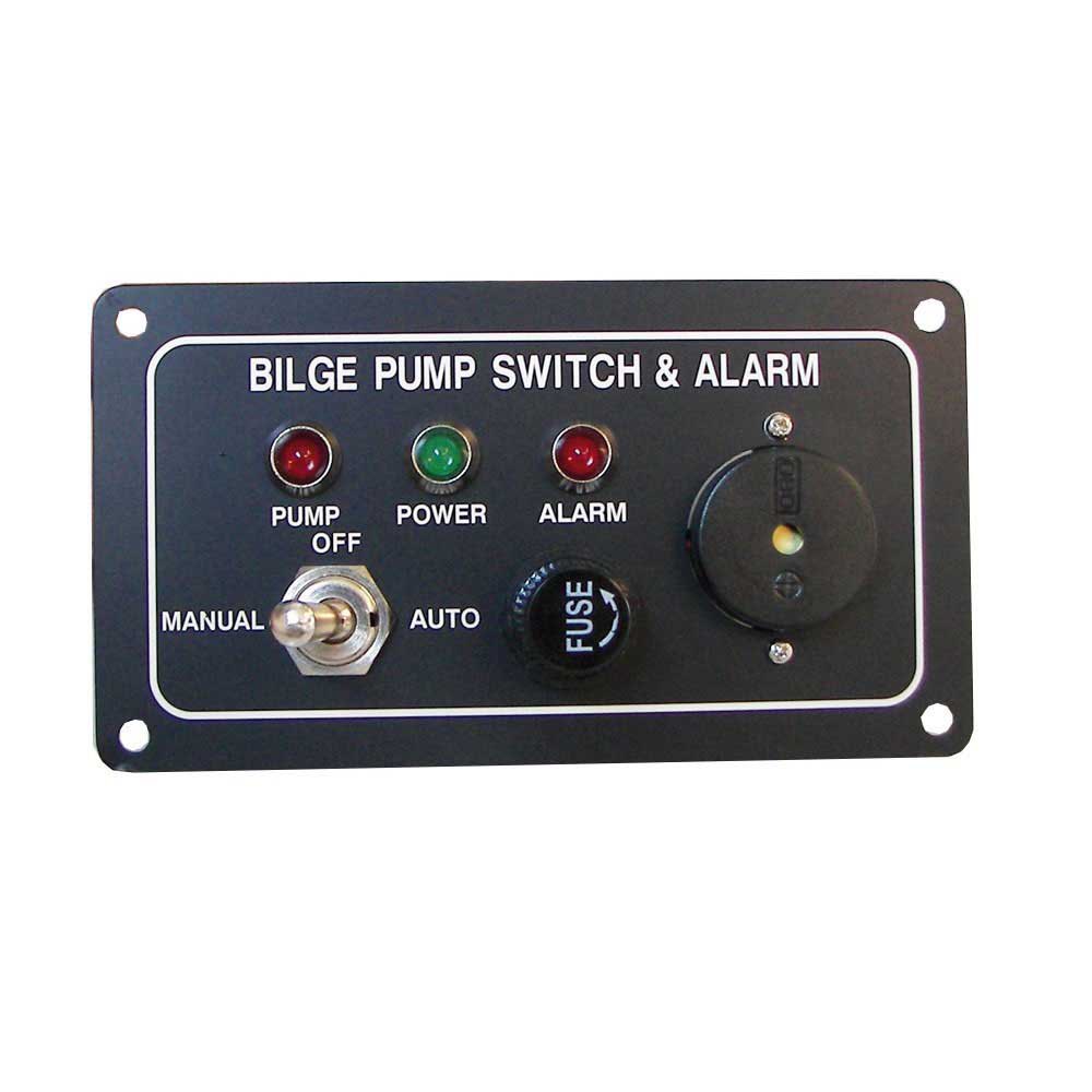 A.a.a. Bilge Pump Switch Panel With Alarm Silber von A.a.a.