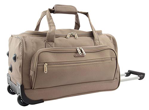 Darwin Reisetasche mit Rollen, leicht, Reisetasche, beige, S, Reisetasche von A1 FASHION GOODS